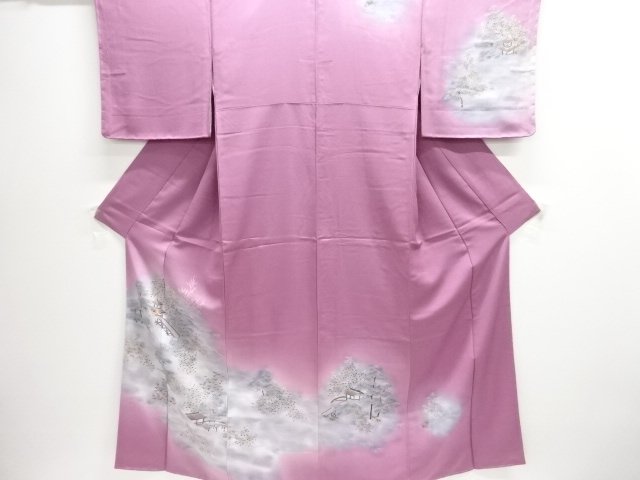 Japanese Kimono / Homongi Tsukesake Silk